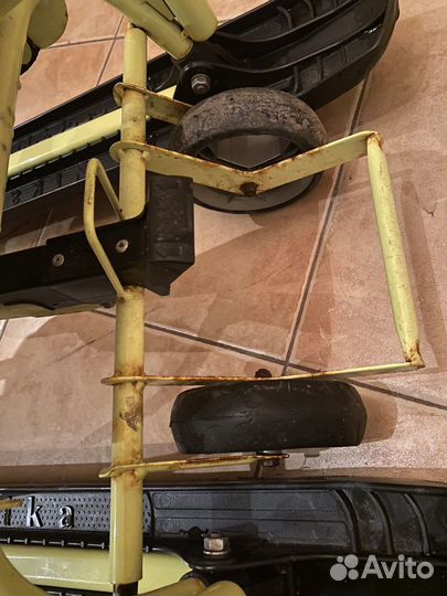 Снегокат с ручкой Nika Kids