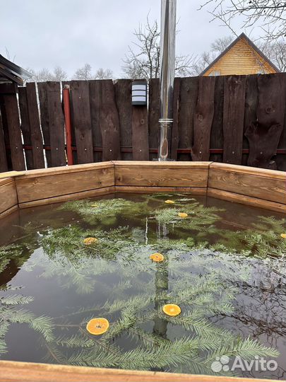 Баня на дровах