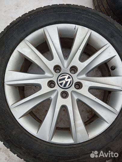 Оригинальные диски на volkswagen tiguan r 17