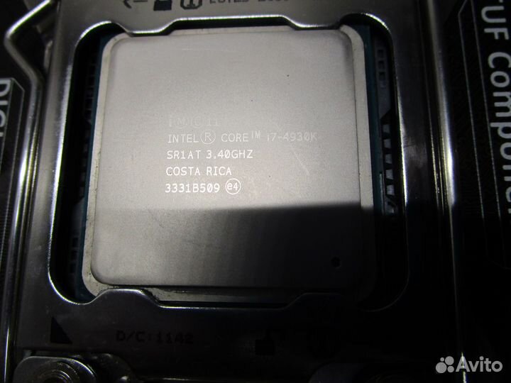 Комплект asus sabertooth X79 + Core i7-4930K