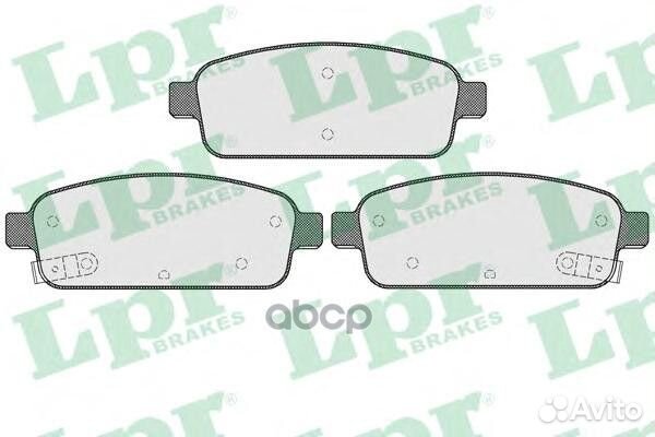 Колодки тормозные chevrolet cruze 09/orlando 1