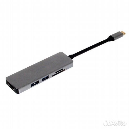 Переходник Type-C to hdmi /USB 3.0 hdmi TF SD card