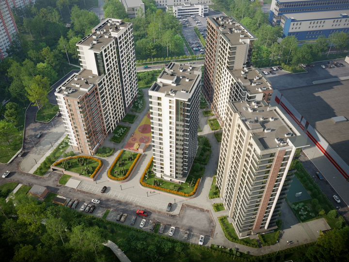 2-к. квартира, 67 м², 2/18 эт.