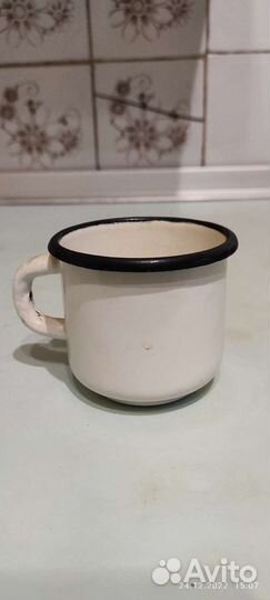 Эмалированная кружка СССР