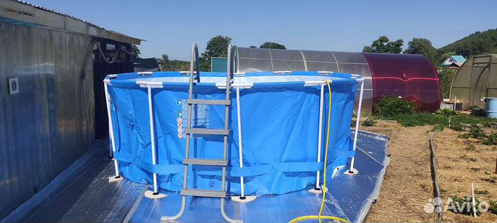 13898 Bestway Каркасный бассейн 366х122. 10250л