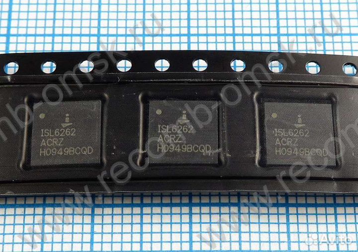 ISL6262A ISL6262acrz - Двухфазный шим контроллер п