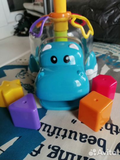 Развивающая игрушка Сортер BabyGo Бегемот