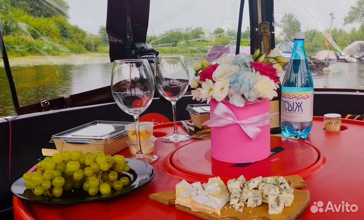 Прокат гриль-лодки