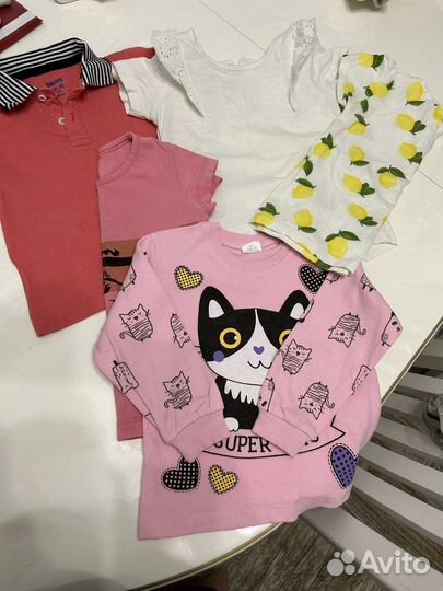 Вещи пакетом на девочку 86-92