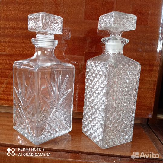 Хрустальные фужеры объем 30мл