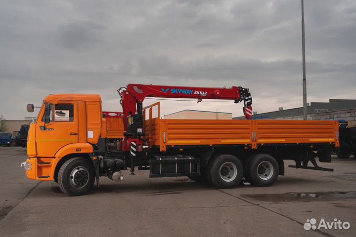 КамАЗ 65115-3094-48 с КМУ, 2023