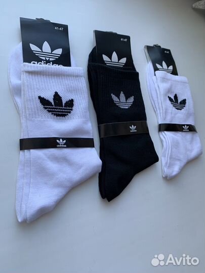 Носки adidas высокие