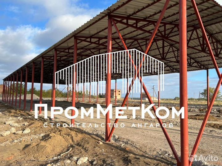 Строительство ангаров складов