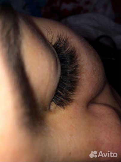 Наращивание ресниц на дому