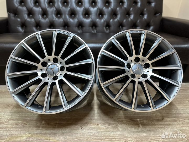 Новые одноширокие диски R18 5-112 amg