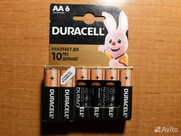 Батарейки duracell