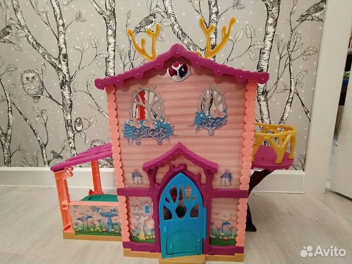 Игрушка домик и качели