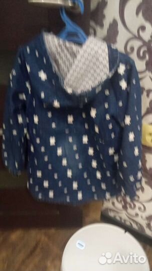 Джинсовая куртка для девочки