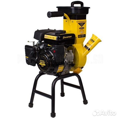 Измельчитель веток бензиновый champion SC2818