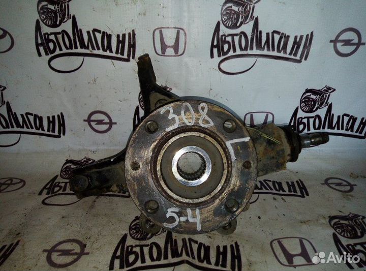 Кулак (цапфа) передний левый Peugeot 308 хэтчбек