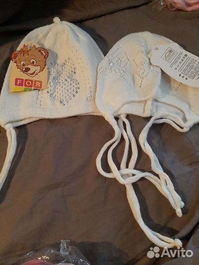 Шапочка детская для девочки