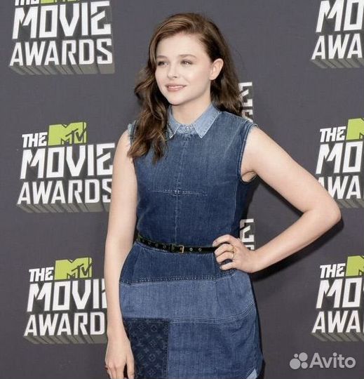 Джинсовое платье