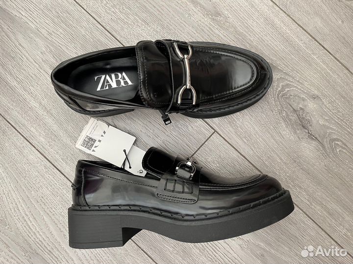 Лоферы Zara новые