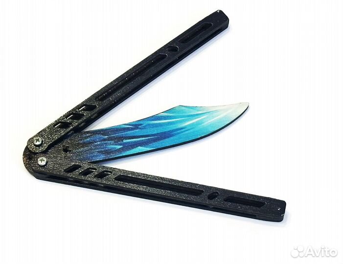 Деревянный нож бабочка