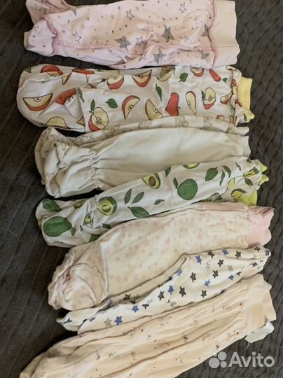 Детские вещи пакетом для девочек 62-68