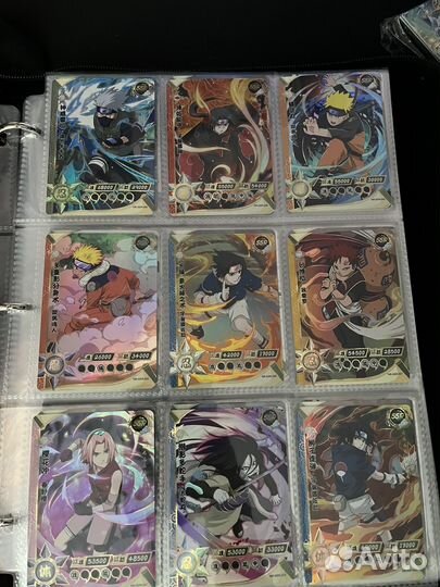 Коллекционные карточки наруто