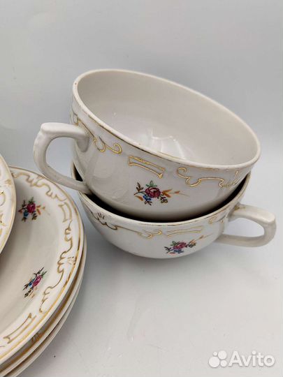 Кофейный и чайный частичный сервиз