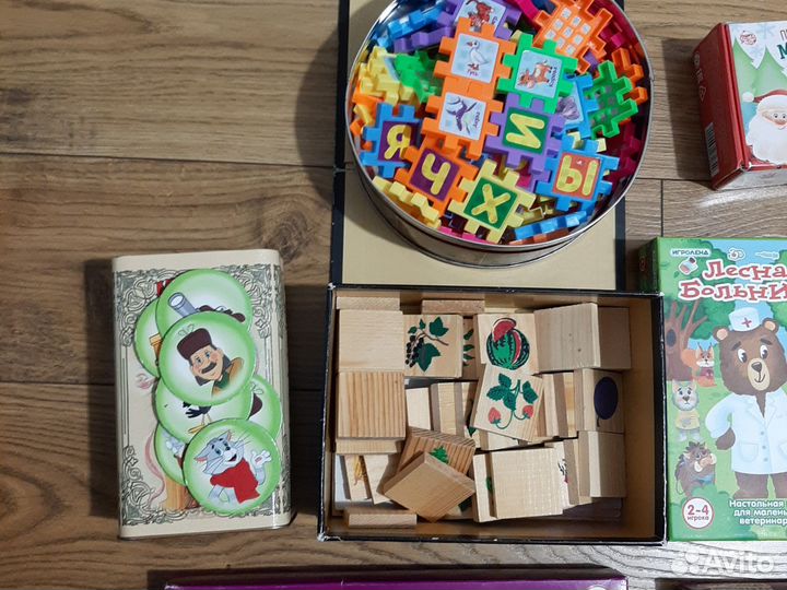 Настольные игры от 2- 3 лет