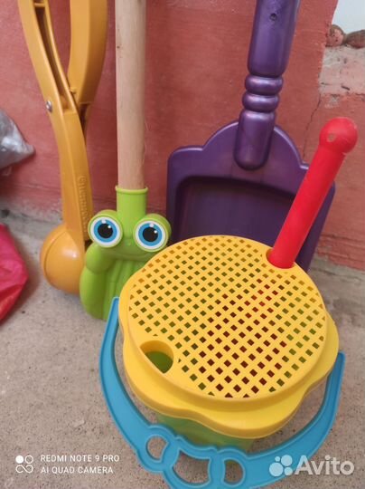 Игрушки для снега и песка