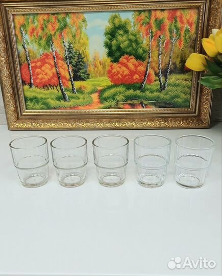 Бокалы, стаканы, графины, креманки