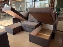 Новый Угловой диван с Двумя Атаманками