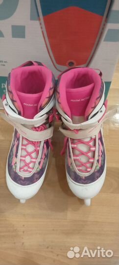 Коньки детские раздвижные 34 37