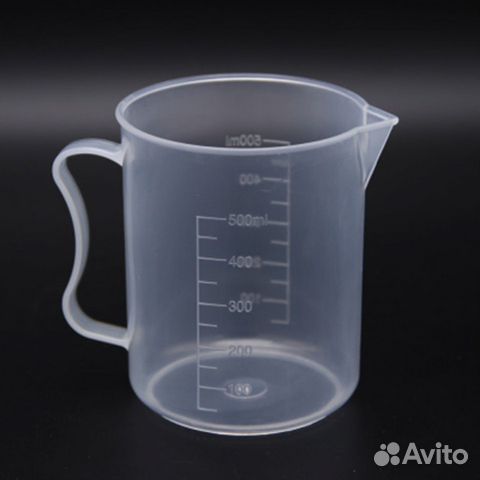Стакан мерный 500 мл. (пластик)