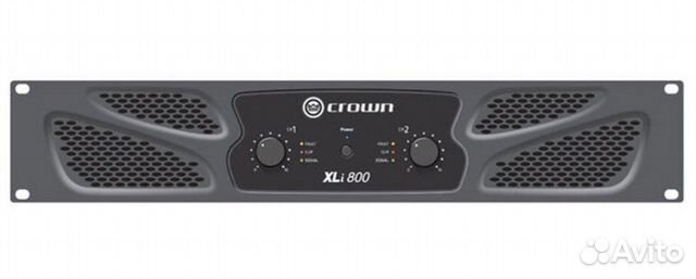 Crown XLi800 усилитель 2-канальный. Мощность (на к