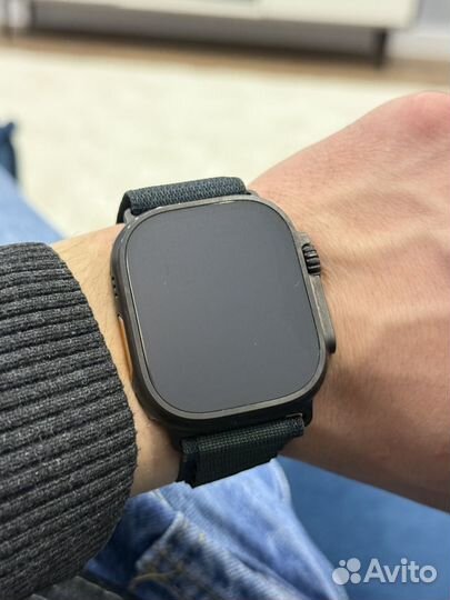 Apple watch ultra 2 black titanium