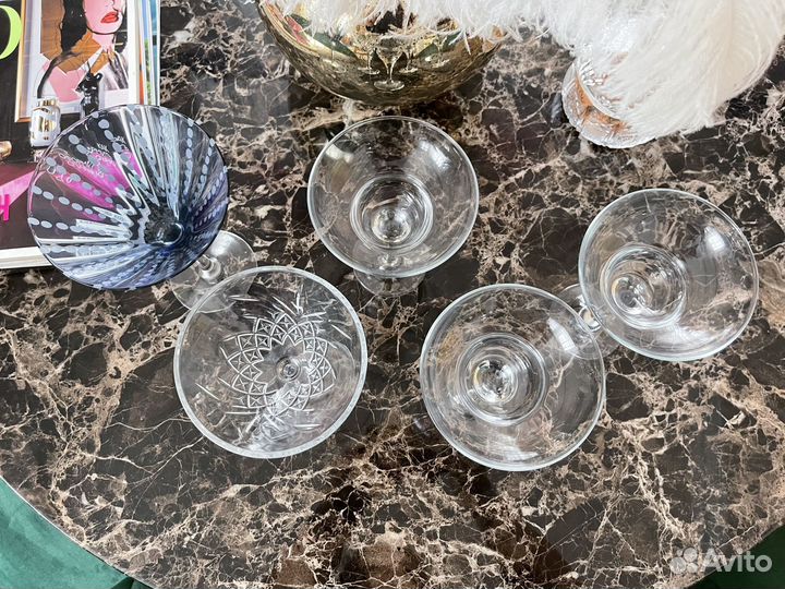 Бокалы коктейльные