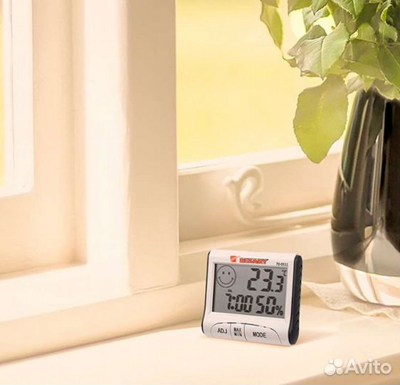 Метеостанция, гигрометр + термометр