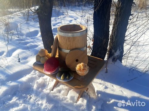 Кадка дубовая 7 литров