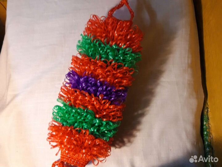 Мочалки вязанные