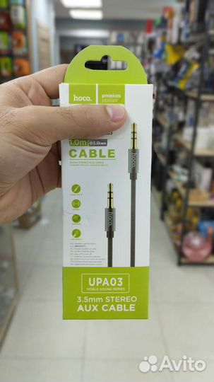 Aux кабель 3.5-3.5 Hoco UPA03 1m