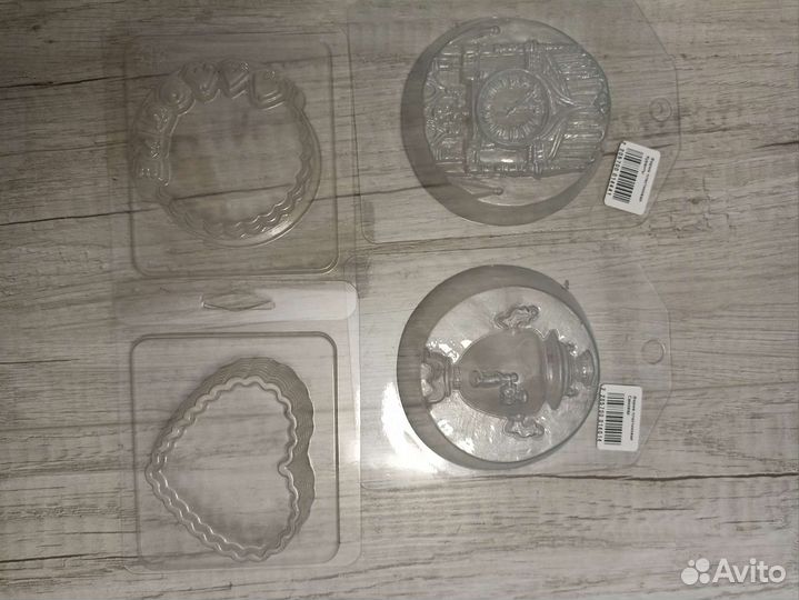 Пластиковые формы для мыла