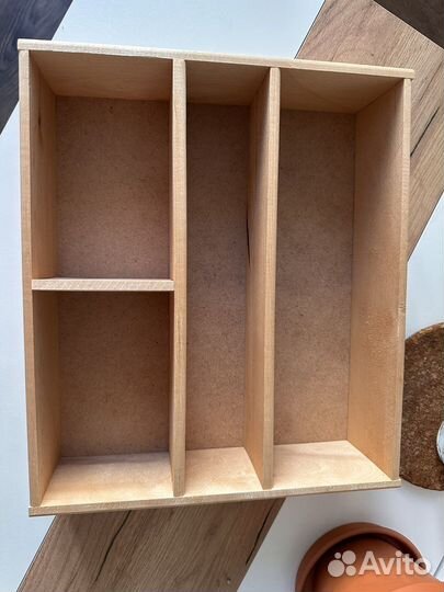 Ящик деревянный органайзер 34,5х30х10