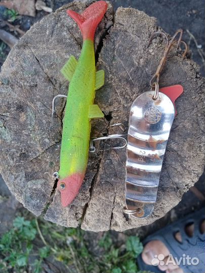 Продам блесну, резинку огруженую