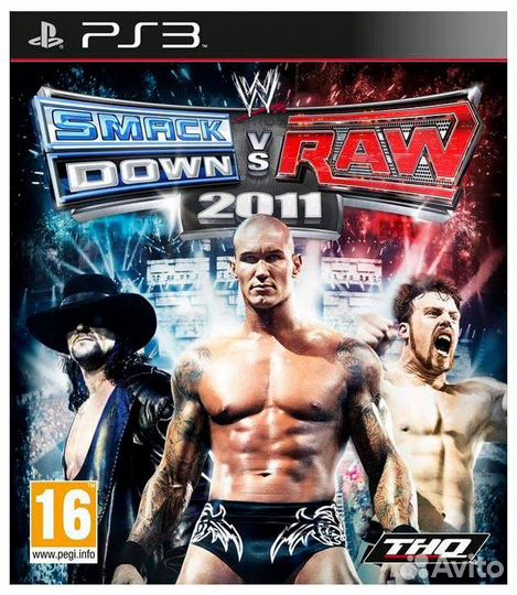 WWE SmackDown vs Raw 2011 PS3 анг. б\у