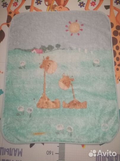 Детское одеяло плед 120*100