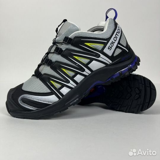 Кроссовки Salamon XA PRO 3D серые сеточка